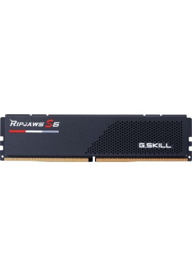 Пам'ять 16Gb x 2 (32Gb Kit) DDR5, 5600 MHz, G.Skill Ripjaws S5, Black, 36-36-36-89, 1.2V, з радіатором (F5-5600J3636C16GX2-RS5K)