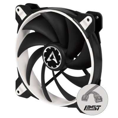 Вентилятор 140 мм, Arctic BioniX F140, Black/White, 140х140х28 мм, PWM, 200-1800 об/хв, 4-pin, гідравлічний підшипник (ACFAN00096A)