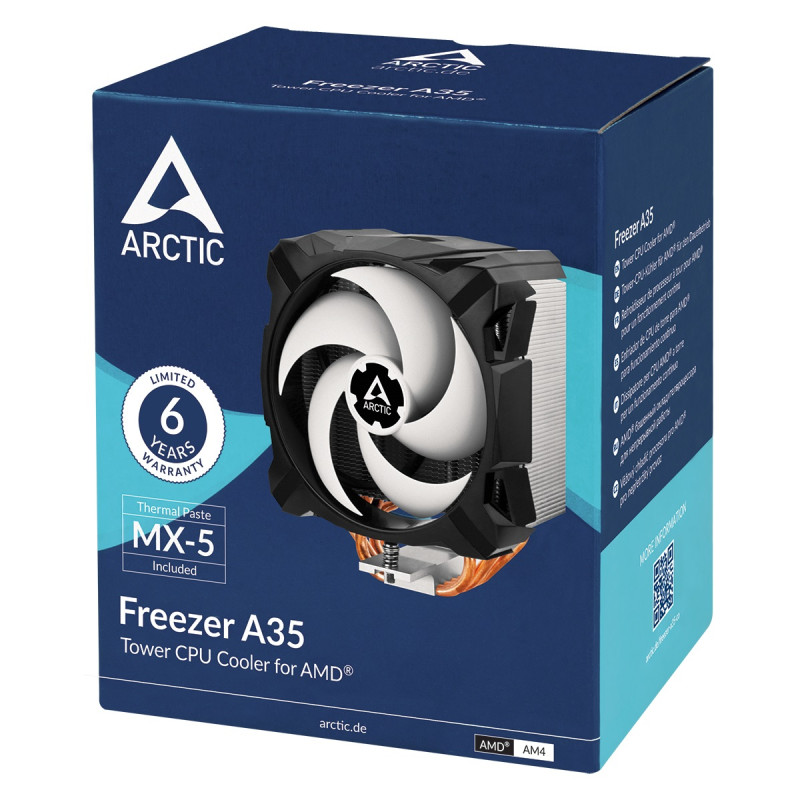 Кулер для процесора Arctic Freezer A35, алюміній, 1x120 мм, для AMD AMx/FMx (ACFRE00112A)