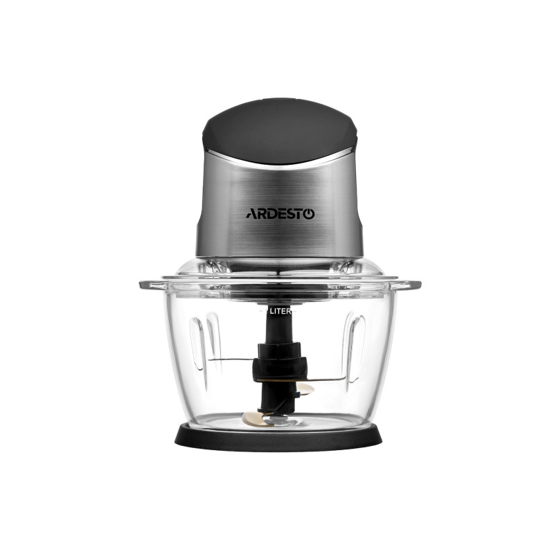 Подрібнювач Ardesto CHK-4001BR, Black/Silver, 400W, ємність 1 л, 1 режим, захист від перегріву