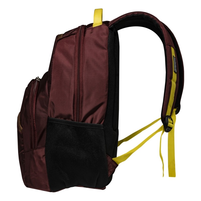 Рюкзак для ноутбука 16" Sumdex PON-391OR, Bordo/Orange, поліестер, 27.3 x 40 x 3.8 см