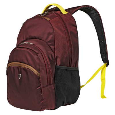 Рюкзак для ноутбука 16" Sumdex PON-391OR, Bordo/Orange, поліестер, 27.3 x 40 x 3.8 см