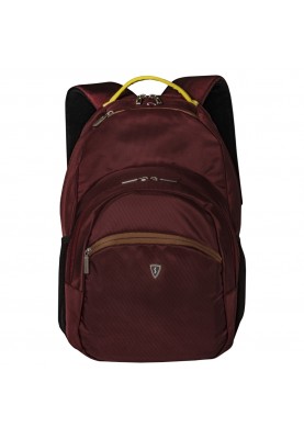 Рюкзак для ноутбука 16" Sumdex PON-391OR, Bordo/Orange, поліестер, 27.3 x 40 x 3.8 см