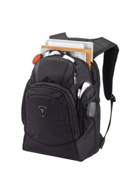 Рюкзак для ноутбука 17" Sumdex PON-399BK, Black, поліестер, 33.7 x 46.4 x 22.2 см