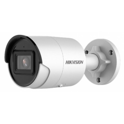 IP камера Hikvision DS-2CD2043G2-IU (2.8 мм), 4 Мп, 1/3" CMOS, 2688х1520, H.265+, день/ніч, ІЧ підсвічування до 40 м, microSD, RJ45, IP67, PoE, 162х70 мм