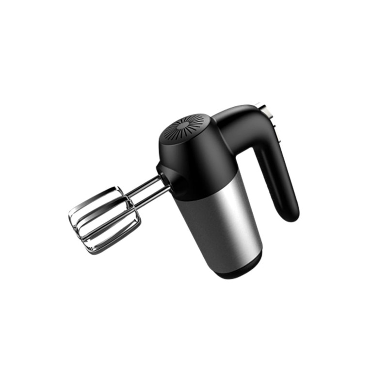 Міксер Eisen EHM-245, Black/Silver, 450W, ручний, 5 швидкостей, вінчики, гаки для замісу тіста