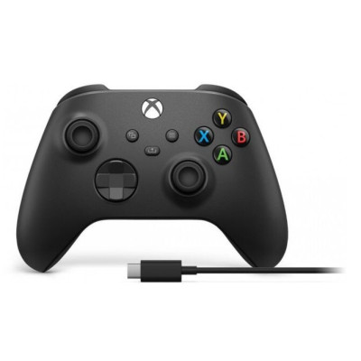 Геймпад Microsoft Xbox Series X | S, Carbon Black + кабель USB (1V8-00002)