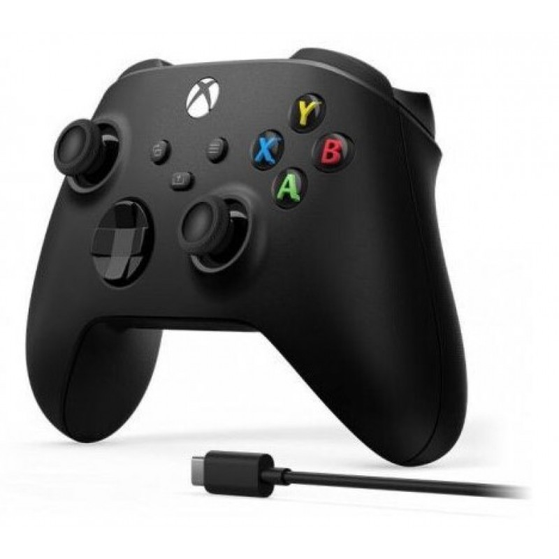 Геймпад Microsoft Xbox Series X | S, Carbon Black + кабель USB (1V8-00002)