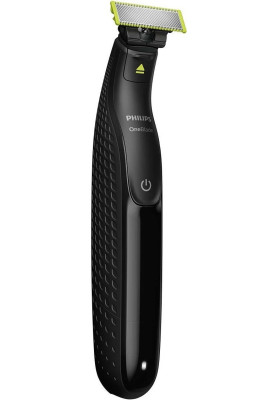 Бритва-Тример-Стайлер Philips Multigroom и OneBlade «12-в-1» MG9710/90 Black/Silver, для волосся, бороди, вусів, вух/носа, живлення від акумулятора/мережі, час роботи 120хв, вологе очищення, водонепроникний корпус