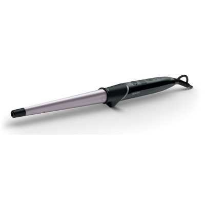 Плойка для волосся Philips StyleCare BHB872/00 Violet, керамічне, титанове покриття нагрівального елементу, температура нагріву 130-210°С, 9 режимів, шнур, що обертається, цифровий температурний контроль, чохол для зберігання