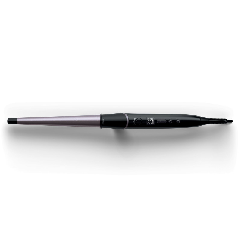 Плойка для волосся Philips StyleCare BHB872/00 Violet, керамічне, титанове покриття нагрівального елементу, температура нагріву 130-210°С, 9 режимів, шнур, що обертається, цифровий температурний контроль, чохол для зберігання