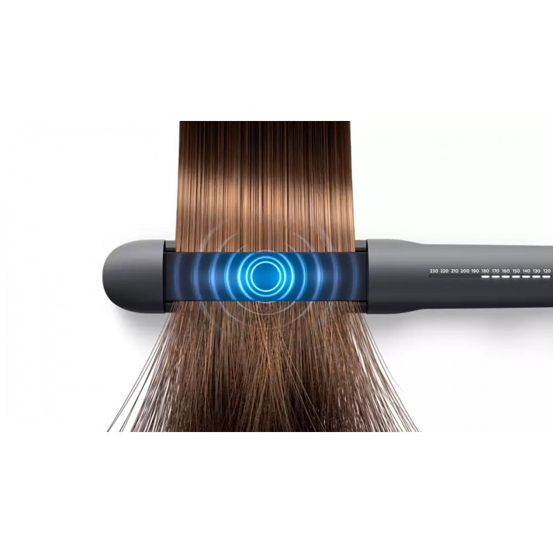 Випрямляч (Праска) для волосся Philips 5000 Series BHS510/00, Black, 12 температурних режимів 120-230°C, керамічна поверхня нагрівального елемента, розмір пластини 25-105мм, плаваючі пластини, іонізація, регулятор температури з LED-індикатором