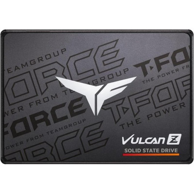 Твердотільний накопичувач 1Tb, Team T-Force Vulcan Z, SATA3, 2.5", 3D TLC, 550/500 MB/s (T253TZ001T0C101)
