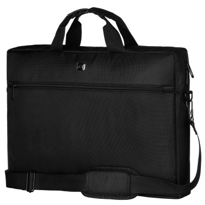Сумка для ноутбука 17.3" 2E "Beginner", Black, нейлон, 46x31x6 см (2E-CBN317BK)