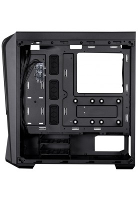 Корпус Cooler Master MasterBox 500 Black, Mid Tower, без БЖ, для EATX/ATX/Micro ATX/Mini ITX, 2xUSB 3.2, 1x120 мм Fan/1x120 мм ARGB Fan, бічна панель із загартованого скла (MB500-KGNN-S00)