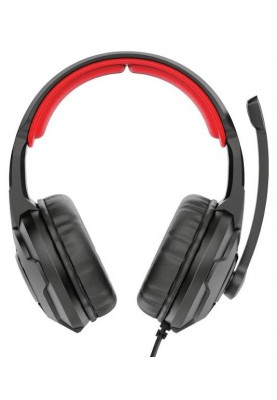 Навушники Trust GXT 411 RADIUS, Black, 3.5 мм, мікрофон, вбудоване дистанційне керування гучністю і відключенням мікрофона, 36 Ом, 1 м (24076)