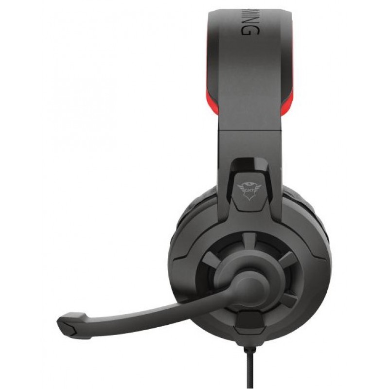 Навушники Trust GXT 411 RADIUS, Black, 3.5 мм, мікрофон, вбудоване дистанційне керування гучністю і відключенням мікрофона, 36 Ом, 1 м (24076)