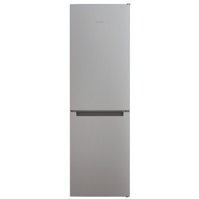 Холодильник Indesit INFC8 TI21X 0, Silver, двокамерний, No Frost, загальний об'єм 335L, корисний об'єм 231L/104L, A+, 191x60x68 см