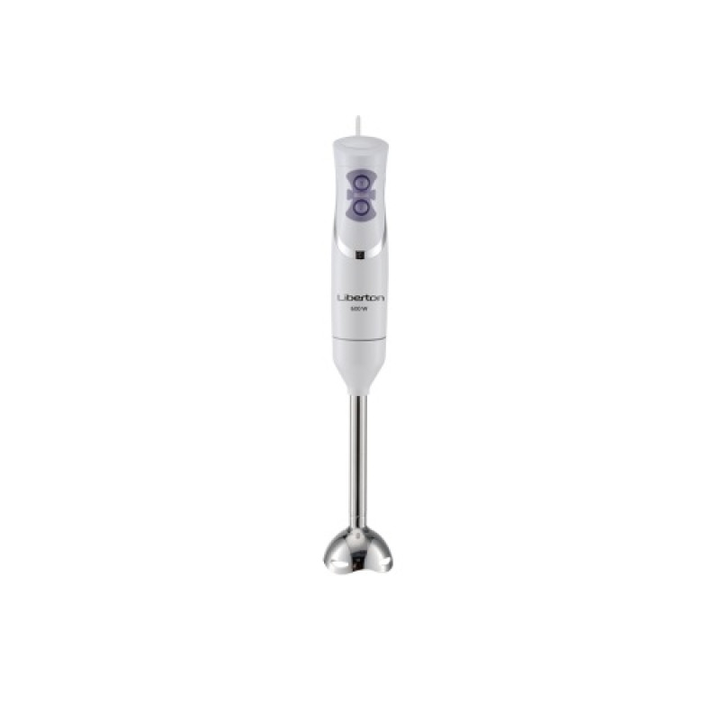 Блендер Liberton LHB-0601 White, 600W, занурювальний, 2 швидкості, аксесуари: вінчик для збивання, мірний стакан (600мл), чаша подрібнювача (400мл), насадка-міксер із двома вінчиками, гаки для замішування тіста Блендер Liberton LHB-0601 White, 600W, занурювальний, 2 швидкості, аксесуари: вінчик для збивання, мірний стакан (600мл), чаша подрібнювача (400мл), насадка-міксер із двома вінчиками, гаки для замішування тіста