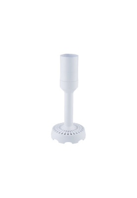 Блендер Liberton LHB-0802 White, 800W, занурювальний, 2 швидкості, аксесуари: вінчик для збивання, мірний стакан (600мл), чаша подрібнювача (1250мл), насадка-міксер із двома вінчиками, гаки для замішування тіста, насадка для пюре