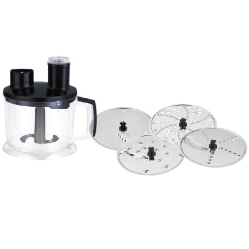 Блендер Liberton LHB-1002 Black, 1000W, занурювальній, 2 швидкості, аксесуари: вінчик, мірний стакан, ніж для подрібнення, мультиподрібнювач, диски для нарізання овочів/фруктів, насадка для нарізання соломкою та пюре, тертка для дерунів, гаки для тіста Блендер Liberton LHB-1002 Black, 1000W, занурювальній, 2 швидкості, аксесуари: вінчик, мірний стакан, ніж для подрібнення, мультиподрібнювач, диски для нарізання овочів/фруктів, насадка для нарізання соломкою та пюре, тертка для дерунів, гаки для тіста