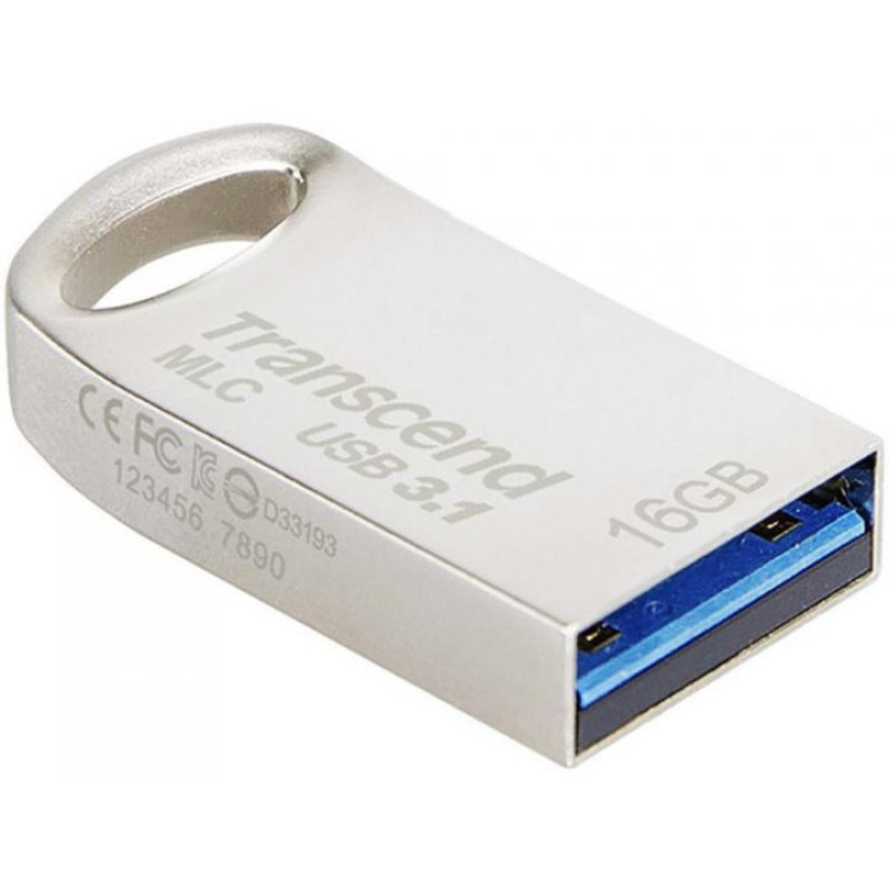 USB 3.1 Flash Drive 16Gb Transcend 720, Silver (TS16GJF720S)