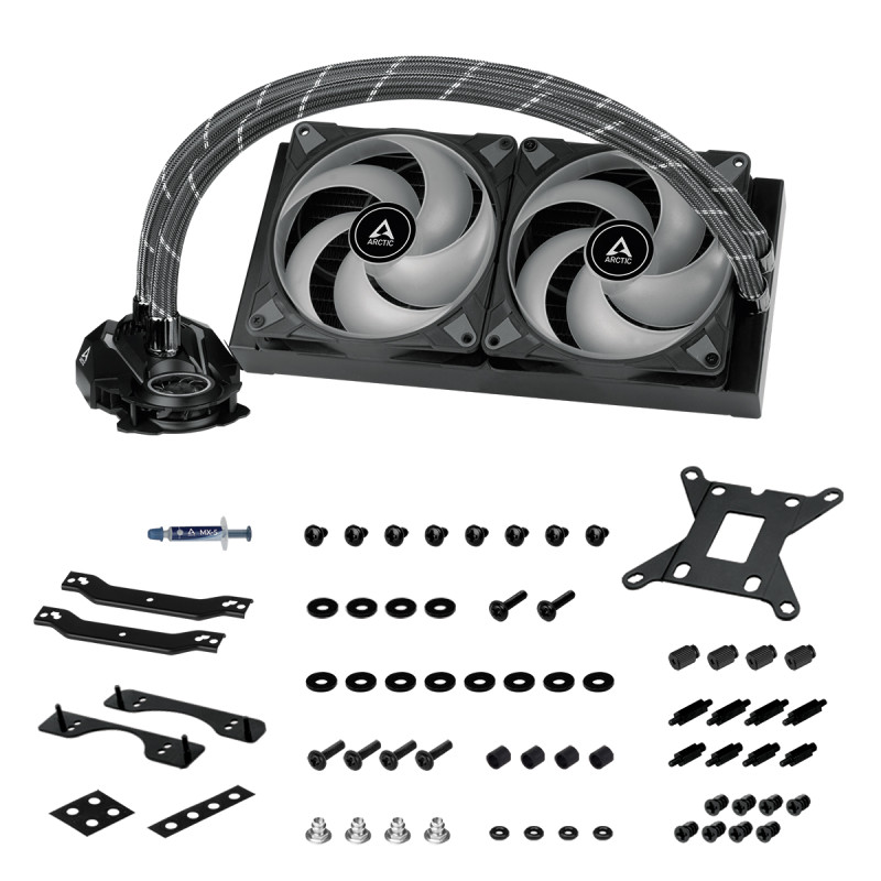 Система рідинного охолодження Arctic Liquid Freezer II 280 A-RGB, Black (ACFRE00106A)