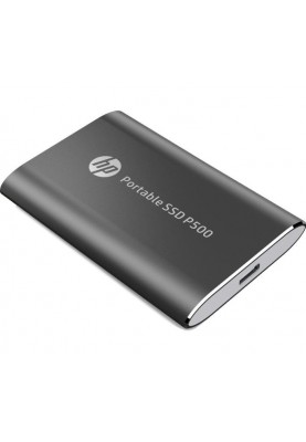 Зовнішній накопичувач SSD, 500Gb, HP P500, Black, USB Type-C, TLC, 420/260 MB/s (7NL53AA)