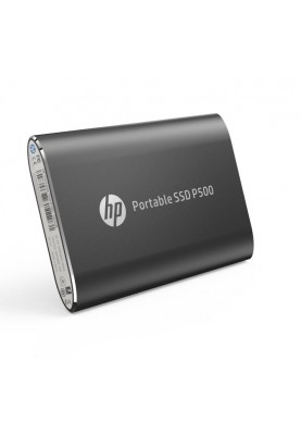 Зовнішній накопичувач SSD, 500Gb, HP P500, Black, USB Type-C, TLC, 420/260 MB/s (7NL53AA)