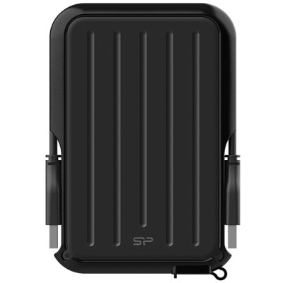 Зовнішній жорсткий диск 1Tb Silicon Power Armor A66, Black, 2.5", USB 3.2 (SP010TBPHD66SS3K)