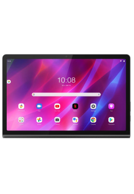 Планшет 11" Lenovo Yoga Tab 11 (ZA8W0034UA) Storm Grey, 2000x1200 IPS, MediaTek Helio G90T (2.05 ГГц + 2.0 ГГц), RAM 8Gb, ROM 256Gb + microSD (max 512Gb), GPS, Wi-Fi, BT, 2 Cam 8+8Mp, 7500 mAh, Android 11