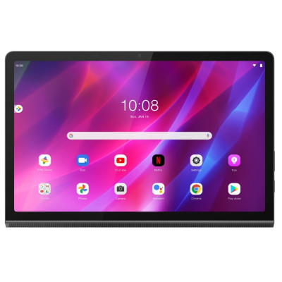 Планшет 11" Lenovo Yoga Tab 11 (ZA8W0034UA) Storm Grey, 2000x1200 IPS, MediaTek Helio G90T (2.05 ГГц + 2.0 ГГц), RAM 8Gb, ROM 256Gb + microSD (max 512Gb), GPS, Wi-Fi, BT, 2 Cam 8+8Mp, 7500 mAh, Android 11