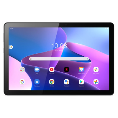 Планшет 10.1" Lenovo Tab M10 (3rd Gen) (ZAAE0027UA) Storm Grey, Multi-Touch (1920x1080) IPS, Unisoc Tiger T610, Mali-G52 MP2, RAM 4Gb, ROM 64Gb + microSD(max 128Gb), GPS, Wi-Fi, BT, Cam 8+5 Mp, 5100 mAh, Android 11