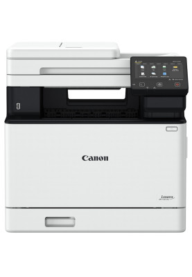 БФП лазерний кольоровий A4 Canon MF754Cdw, Grey, WiFi, 1200x1200 dpi, дуплекс, факс, до 33 стр/хв, ADF на 50 аркушів, сенсорний РК-екран 12.7 см, USB/Lan, картриджі Canon 069 (5455C023)