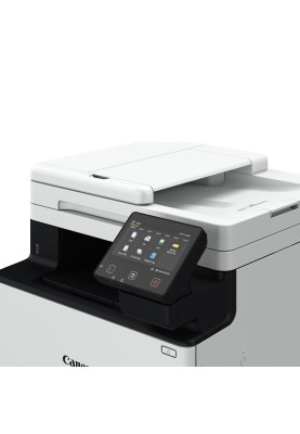 БФП лазерний кольоровий A4 Canon MF754Cdw, Grey, WiFi, 1200x1200 dpi, дуплекс, факс, до 33 стр/хв, ADF на 50 аркушів, сенсорний РК-екран 12.7 см, USB/Lan, картриджі Canon 069 (5455C023)