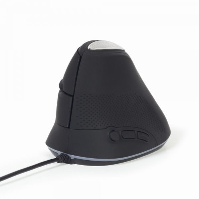Миша Gembird MUS-ERGO-03, оптика, Black USB, 3200 DPI, ергономічний дизайн