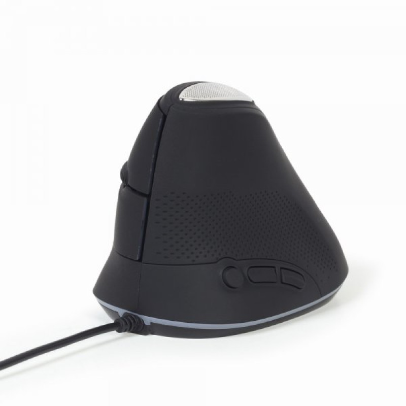 Миша Gembird MUS-ERGO-03, оптика, Black USB, 3200 DPI, ергономічний дизайн