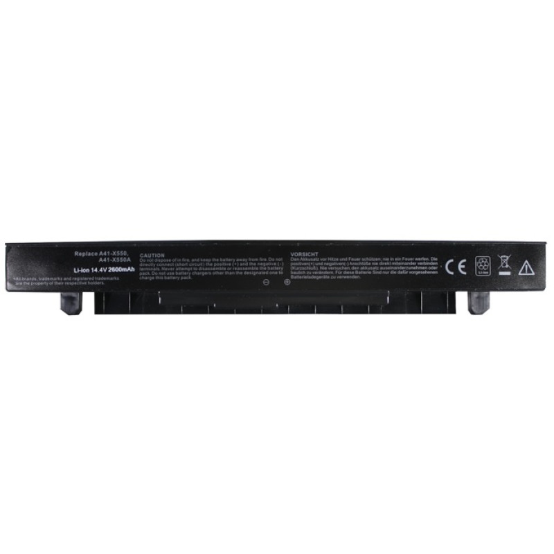 Акумулятор для ноутбука Asus X450 (A41-X550, AS-X550-4), 14.4V, 2600mAh, PowerPlant (NB00000220)