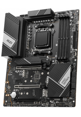 Материнська плата AM5 MSI PRO X670-P WIFI, X670, 4xDDR5, Int.Video(CPU), 6xSATA3, 4xM.2, 3xPCI-E 16x, 1xPCI-E 1x, ALC4080, RTL8125BG, WiFi 6, Bluetooth 5.2, 13xUSB3.2/4xUSB2.0, HDMI/DP/Type-C, ATX