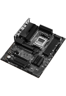 Материнська плата AM5 ASRock X670E PG Lightning, X670, 4xDDR5, Int.Video (CPU), 4xSATA3, 3xM.2, 1xPCI-E 5.0 16x, 2xPCI-E 4.0 16x, 1xPCI-E 4.0 1x, 1xM.2 (Key E), ALC897, RTL8125BG, 10xUSB3.2/6xUSB2.0, HDMI/DP, CrossFire, ATX