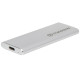 Зовнішній накопичувач SSD, 500Gb, Transcend ESD260C, Silver, USB 3.1, 520/460 MB/s, 3D TLC (TS500GESD260C)