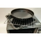 Електродуховка Castle CPE-40M, Black/Silver, 1300W, 40 л, конвекція, подвійне термостійке скло, підсвітка, схований нижній нагрівальний елемент, таймер, термостат, сховані регулятори, 2 емальовані протвеня та 1 решітка