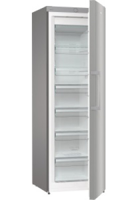Морозильна камера Gorenje FN619FES5, Grey, No Frost, загальний об'єм 310L, корисний 280L, електронне керування, 	швидка заморозка, 7 відділень, A+, 185x59.5x66.3см