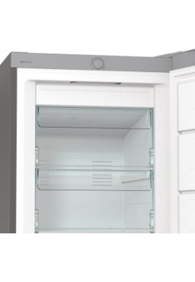 Морозильна камера Gorenje FN619FES5, Grey, No Frost, загальний об'єм 310L, корисний 280L, електронне керування, 	швидка заморозка, 7 відділень, A+, 185x59.5x66.3см