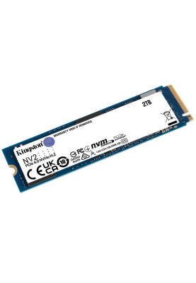 Твердотільний накопичувач M.2 2Tb, Kingston NV2, PCI-E 4.0 x4, 3D TLC, 3500/2800 MB/s (SNV2S/2000G)