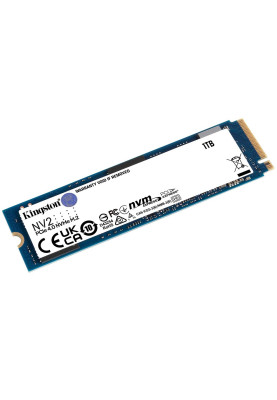Твердотільний накопичувач M.2 1Tb, Kingston NV2, PCI-E 4.0 x4, 3D TLC, 3500/2100 MB/s (SNV2S/1000G)