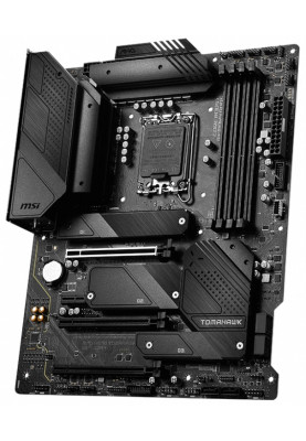Мат.плата LGA1700, MSI MAG H670 TOMAHAWK WIFI DDR4, H670, 4xDDR4, CrossFire, Int.Video(CPU), 6xSATA3, 3xM.2, 3xPCI-E 16x 5.0, 1xPCI-E 1x 3.0, ALC897, I225V, WiFi 6, Bluetooth 5.2, 7xUSB3.2/10xUSB2.0, HDMI/DP, ATX