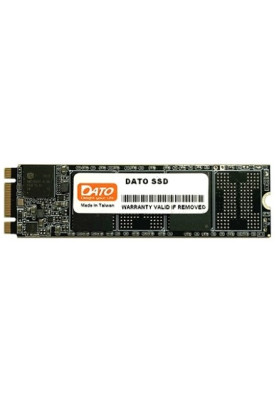 Твердотільний накопичувач M.2 256Gb, DATO DM700, SATA3, 3D TLC, 545/435 MB/s (DM700SSD-256GB)