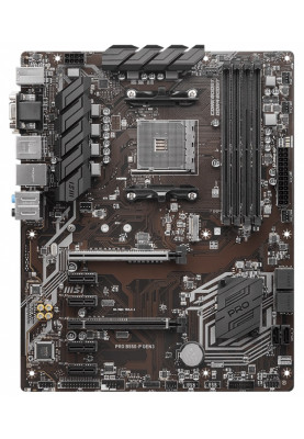 Мат.плата AM4 (B550) MSI PRO B550-P GEN3, B550, 4xDDR4, CrossFire, Int.Video(CPU), 6xSATA3, 1xM.2, 2xPCI-E 16x 3.0, 4xPCI-E 1x 3.0, ALC897, RTL8111H, 6xUSB3.2/6xUSB2.0, VGA/DVI-D/HDMI, ATX