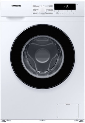 Пральна машина Samsung WW80T3040BW/UA, White, 8кг, фронтальна, вузька, 14 програм, швидкість віджиму 1400 об/хв, Клас енергоспоживання A+++, 85x59.5x46.5